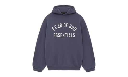 Fear of God Essentials Fleece Hoodie Marine