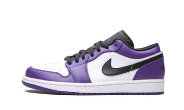 Jordan 1 Low Court Purple White