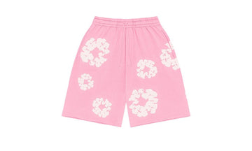 Denim Tears The Cotton Wreath Shorts Pink