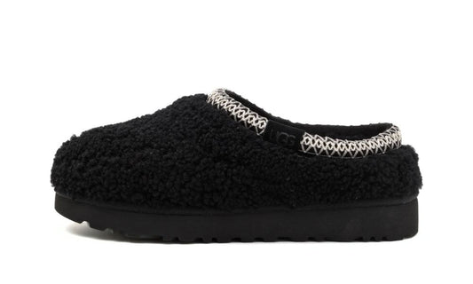 UGG Tasman Maxi Curly Slipper Black