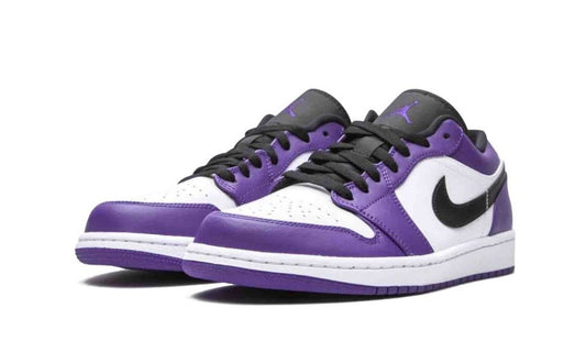 Jordan 1 Low Court Purple White