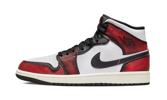 Jordan 1 Mid Wear-Away Chicago