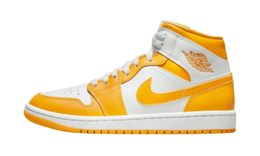 Jordan 1 Mid White University Gold (W)