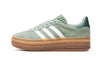 Adidas Gazelle Bold Silver Green Gum