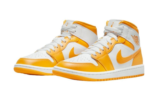 Jordan 1 Mid White University Gold (W)