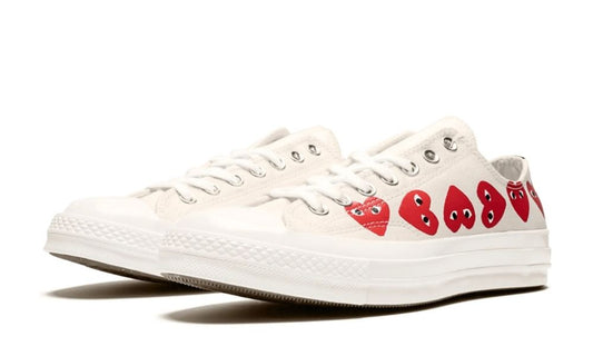Converse Chuck Taylor All Star 70 Ox Comme des Garcons PLAY Multi-Heart White