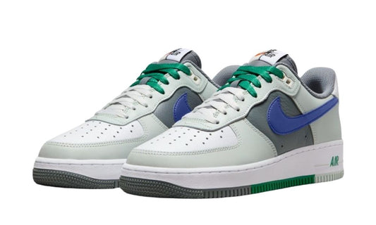 Nike Air Force 1 Low '07 LV8 Split Light Silver Deep Royal Blue