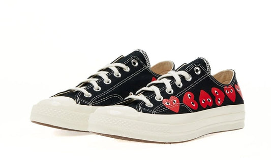 Converse Chuck Taylor All Star 70 Ox Comme des Garcons PLAY Multi-Heart Black