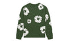 Denim Tears Long Sleeve Cotton Wreath Tee Green