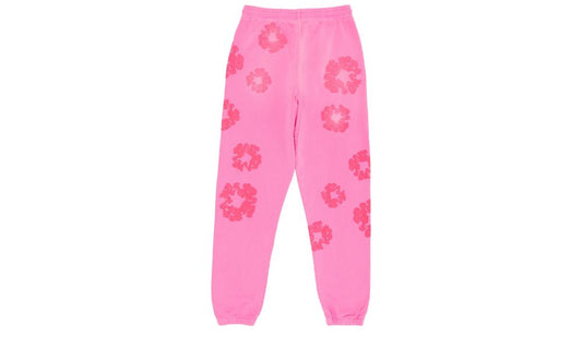 Denim Tears Mono Cotton Wreath Sweatpants Pink