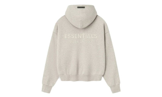 Fear of God Essentials Classic Hoodie Heather Stone