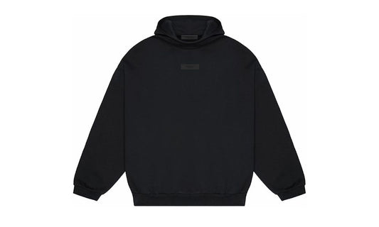 Fear of God Essentials Chest Logo Hoodie Jet Black