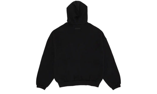 Fear of God Essentials Chest Logo Hoodie Jet Black