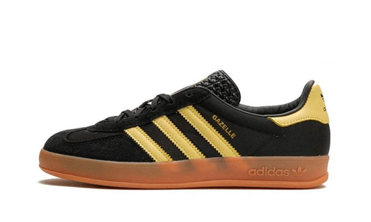 Adidas Gazelle Indoor Black Almost Yellow Gum