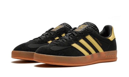 Adidas Gazelle Indoor Black Almost Yellow Gum