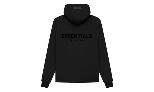 Fear of God Essentials Pullover Chest Logo Hoodie Stretch Limo/Black