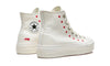 Converse Chuck Taylor All Star Lift Hi White Red (W)