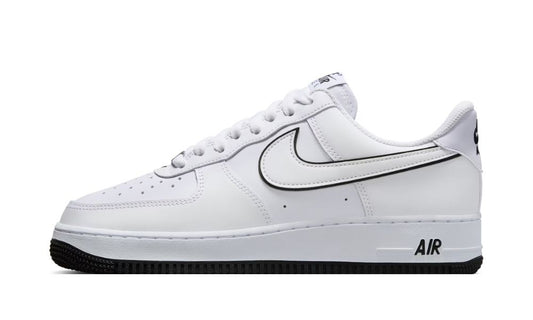 Nike Air Force 1 '07 Low White Black Outline Swoosh