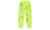 Denim Tears Mono Cotton Wreath Sweatpants Neon Green