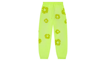Denim Tears Mono Cotton Wreath Sweatpants Neon Green