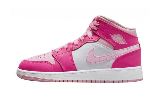 Jordan 1 Mid Fierce Pink (GS)