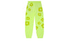 Denim Tears Mono Cotton Wreath Sweatpants Neon Green