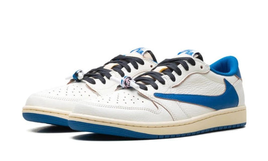 Jordan 1 Retro Low OG SP Fragment x Travis Scott Sail Military Blue