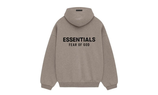 Fear of God Essentials Fleece Hoodie Heather Gray (FW24)