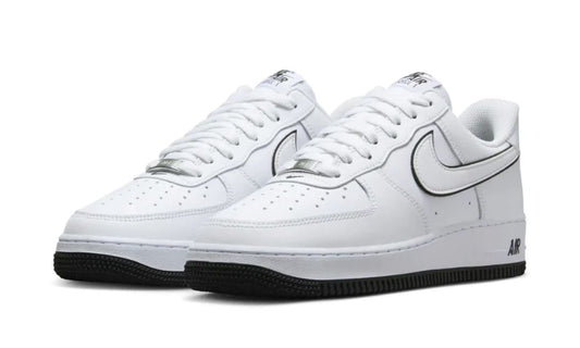 Nike Air Force 1 '07 Low White Black Outline Swoosh