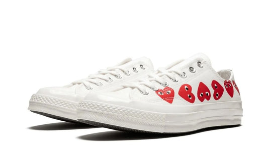 Converse Chuck Taylor All Star 70 Ox Comme des Garcons PLAY Multi-Heart White