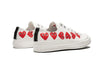 Converse Chuck Taylor All Star 70 Ox Comme des Garcons PLAY Multi-Heart White