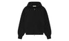 Fear of God Essentials Classic Full Zip-Up Hoodie Jet Black