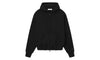 Fear of God Essentials Classic Fleece Zip-Up Hoodie Jet Black