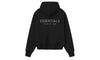 Fear of God Essentials Classic Fleece Zip-Up Hoodie Jet Black