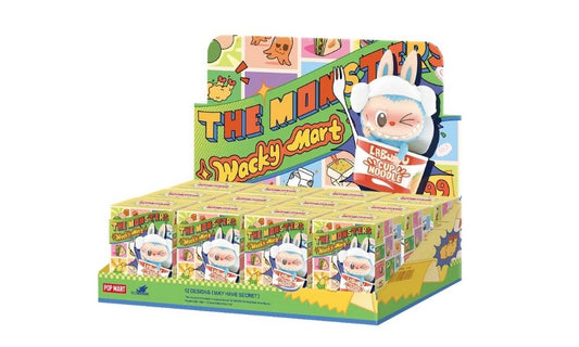 Pop Mart Labubu The Monsters Wacky Mart Series Figure Sealed Case (12 Blind Box)