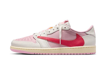 Jordan 1 Retro Low OG SP Travis Scott Sail Tropical Pink