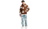 Denim Tears The Cotton Wreath Sweatshirt Brown
