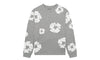 Denim Tears Long Sleeve Cotton Wreath Tee Grey