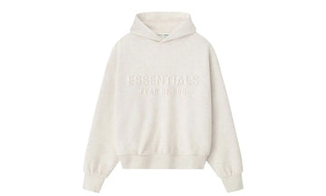 Fear of God Essentials Embossed Essentials Classic Hoodie Oatmeal Heather