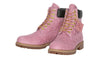Timberland 6" Premium Waterproof Boot Supreme Diamond Plate Pink