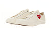 Converse Chuck Taylor All Star 70 Ox Comme des Garcons PLAY Single Heart Milk