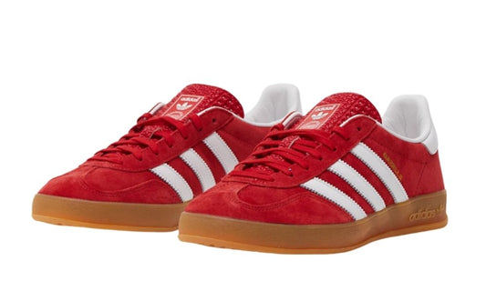 Adidas Gazelle Scarlet Cloud White