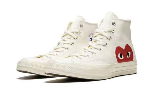 Converse Chuck Taylor All Star 70 Hi Comme des Garcons PLAY White