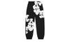 Denim Tears Big Cotton Wreath Sweatpants Black