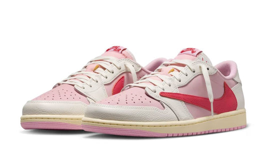 Jordan 1 Retro Low OG SP Travis Scott Sail Tropical Pink