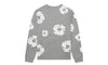 Denim Tears Long Sleeve Cotton Wreath Tee Grey