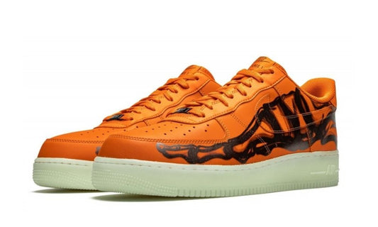 Nike Air Force 1 Low Orange Skeleton