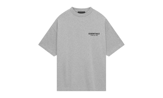 Fear of God Essentials Jersey Crewneck T-Shirt Light Heather Gray