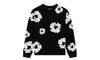 Denim Tears Long Sleeve Cotton Wreath Tee Black