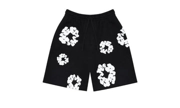 Denim Tears The Cotton Wreath Shorts Black